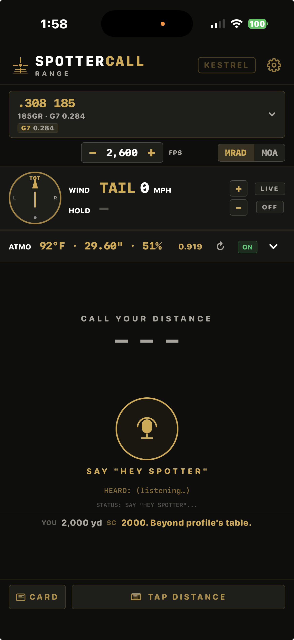 Bare number call refused beyond the profile table